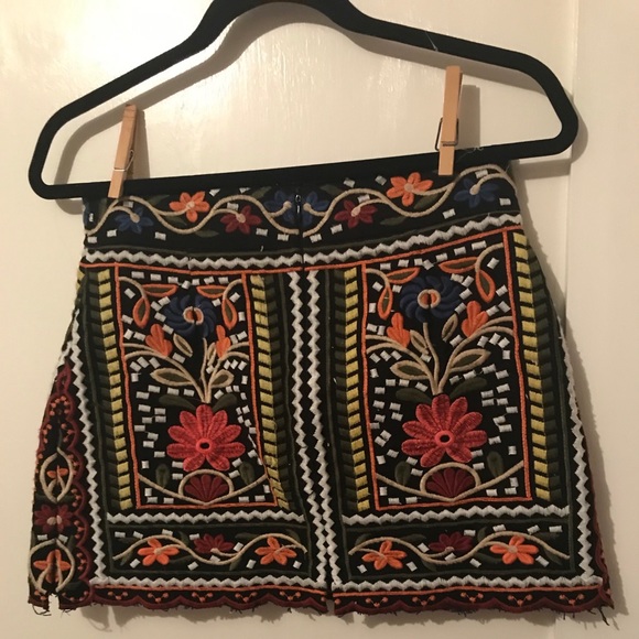 Lulu’s Embroidered Mini Skirt - Picture 4 of 7